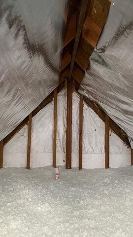 Insulation Upgrade with Blown-In Fiberglass Insulation and Radiant Barrier Installation in Coarsegold, CA