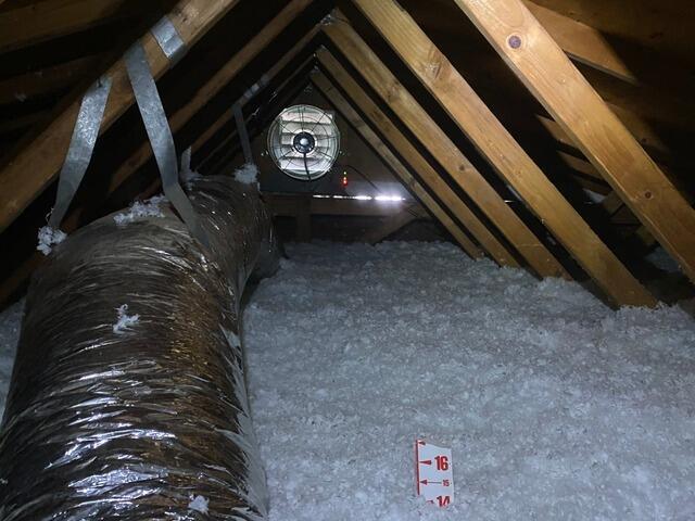 Attic Restoration – Full Extraction of Old Insulation, Air Sealing, Sanitizing, and Blown-In Fiberglass Insulation in Lemoore, CA