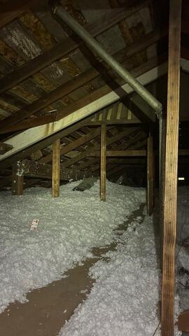 Attic Restoration – Full Extraction of Old Insulation, Air Sealing, Sanitizing, and Blown-In Fiberglass Insulation in Kingsburg, CA