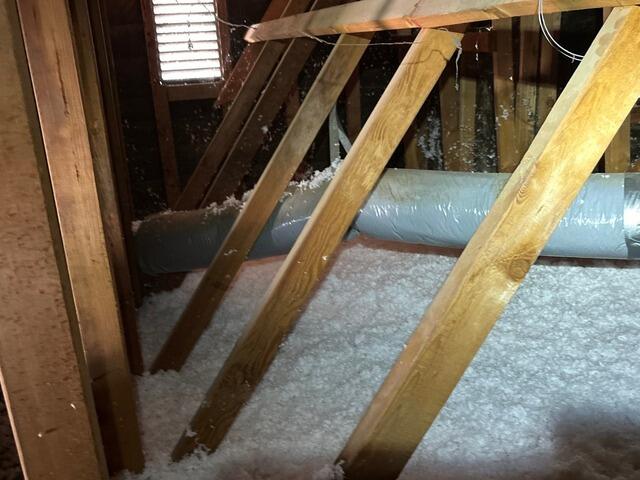 Insulation Upgrade – Adding 11 Inches of Blown In Fiberglass Insulation on Top of Cellulose in Lemoore, CA